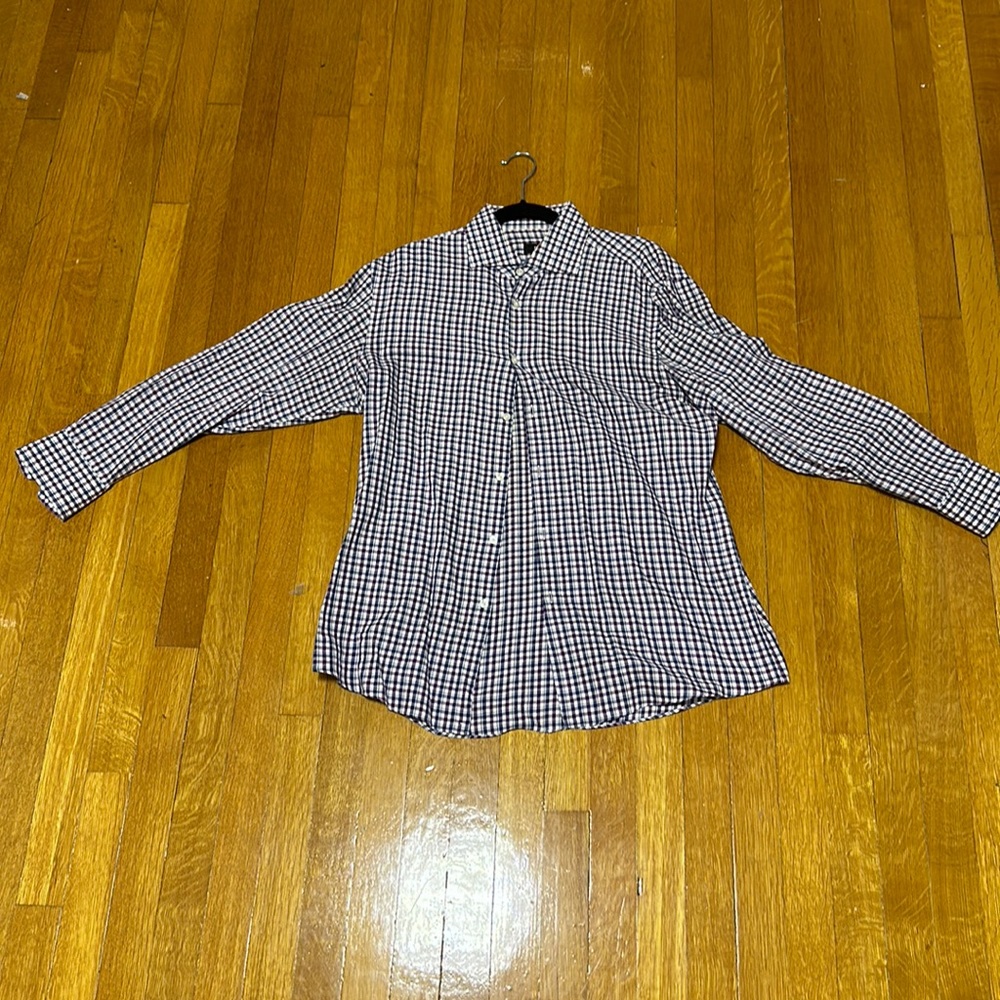 Boss sharp fit button down shirt